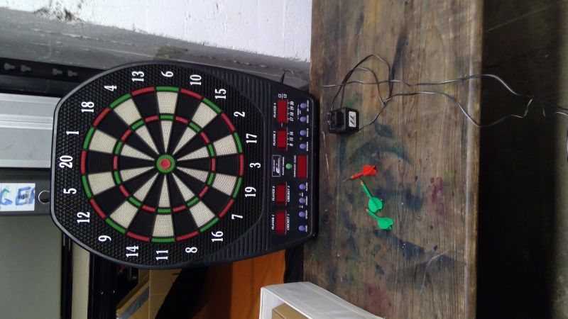 Elektronische Dartscheibe